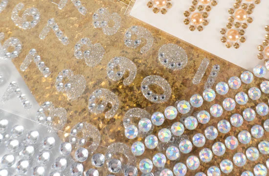 Rhinestone Letters & Numbers
