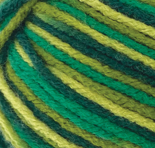 8ply Yarn Variegated Forrest Green 100g by Porta Craft