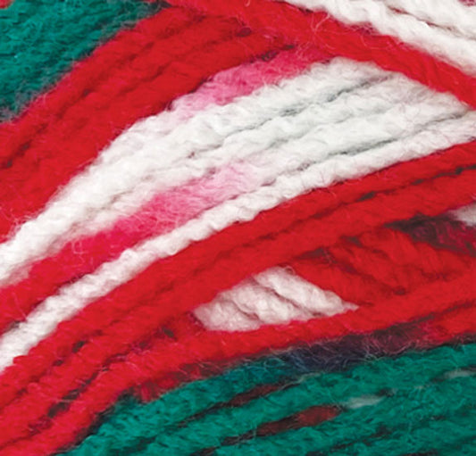 8ply Yarn Variegated Christmas 100g by Porta Craft