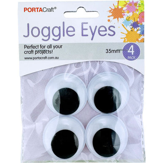 Joggle Eyes B&W 35mm 4pc