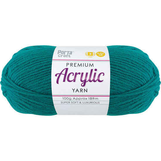 8ply Knitting Yarn 100g - Forrest Green