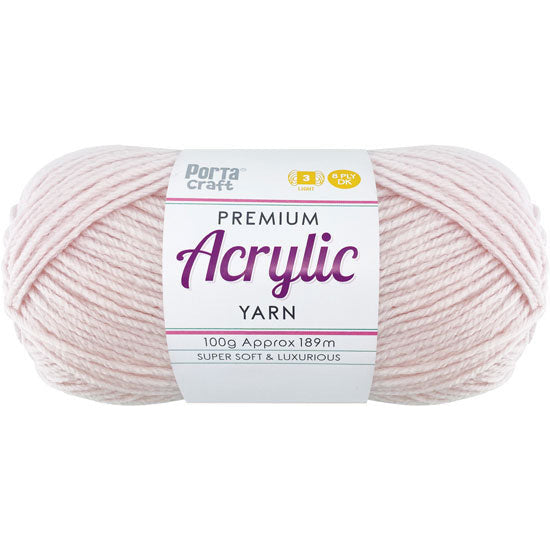 8ply Knitting Yarn 100g - Pink Petal