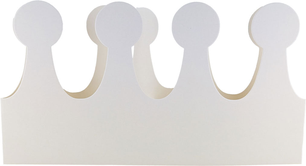 Cardstock Crowns Burger 60x12cm 8pk
