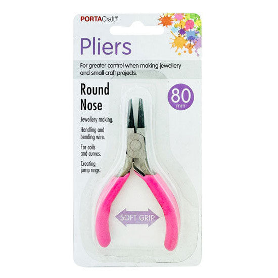Mini Pliers 80mm Round Nose