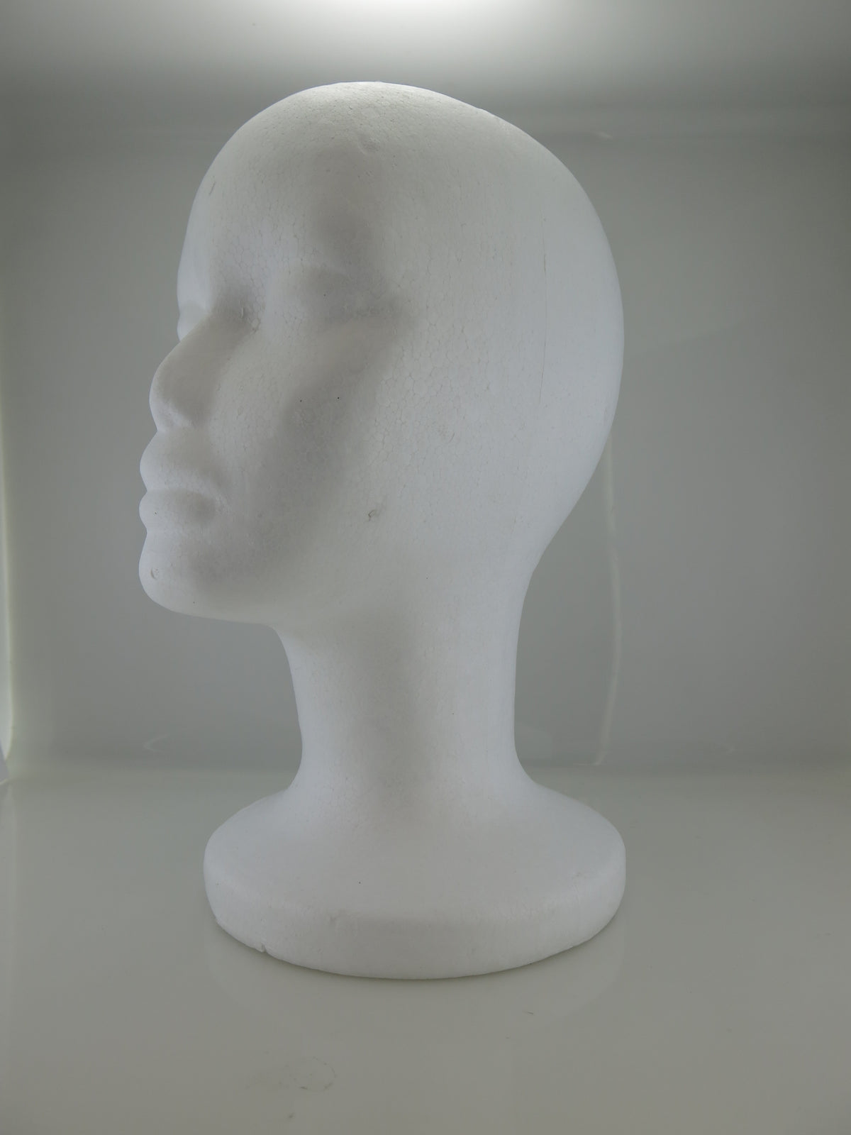 Polystyrene Head - 30cm Tall 53cm Diameter
