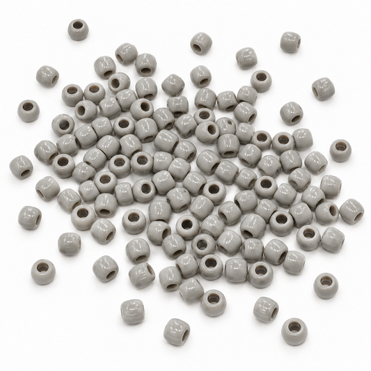 Pony Beads 150pk - Grey