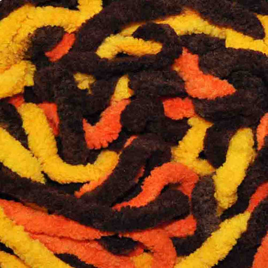 Porta Craft Chenille Blanket Yarn 12ply Earth Worms