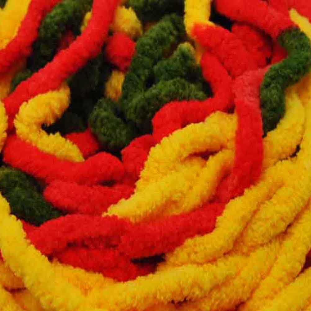 Porta Craft Chenille Blanket Yarn 12ply Citrus