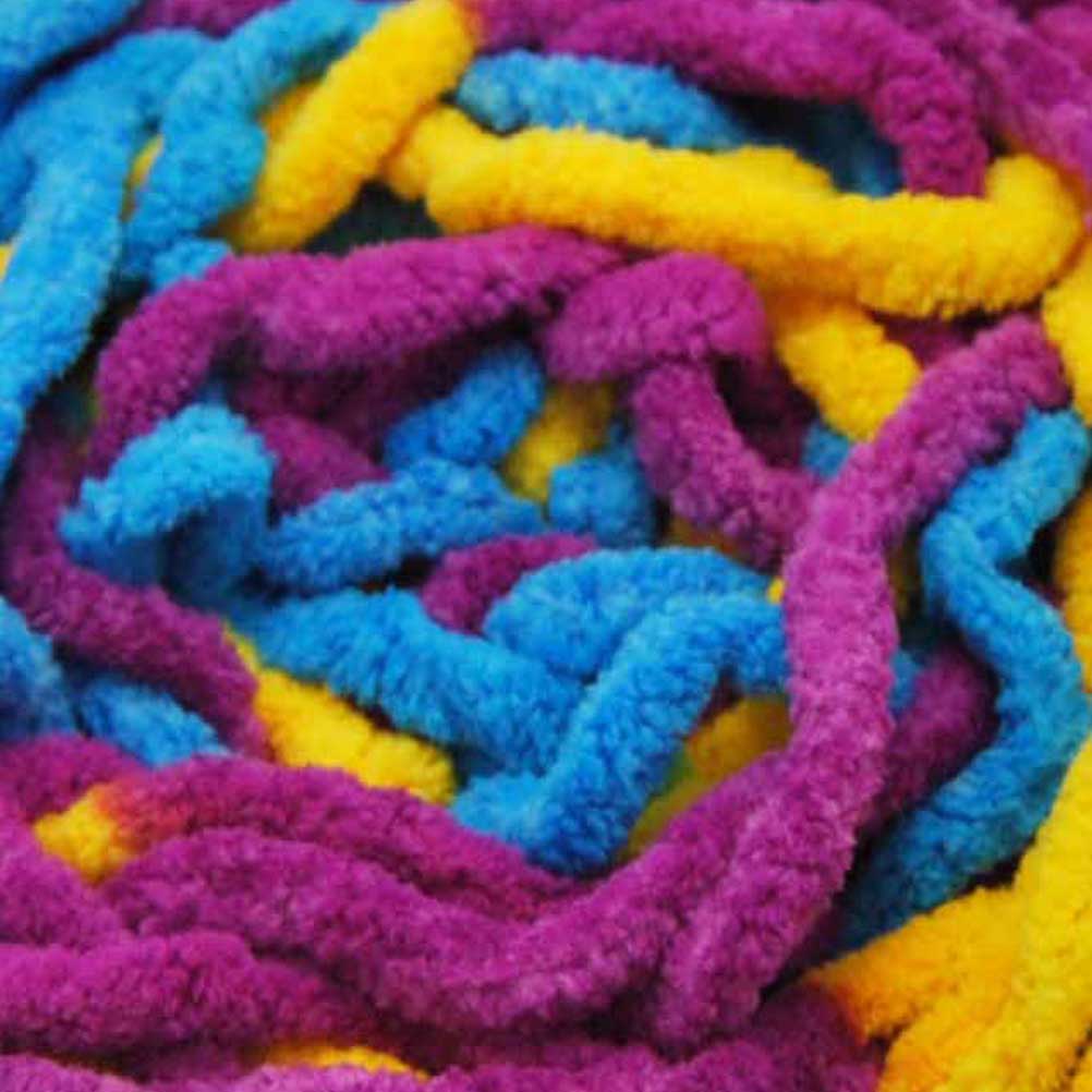 Porta Craft Chenille Blanket Yarn 12ply Crayons