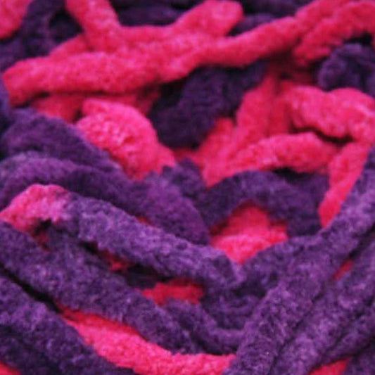 Porta Craft Chenille Blanket Yarn 12ply Magenta