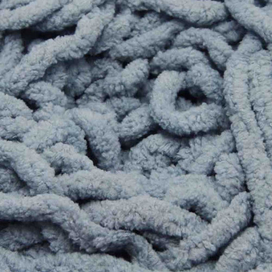Chenille Blanket Yarn 100g 80m 12ply - Grey