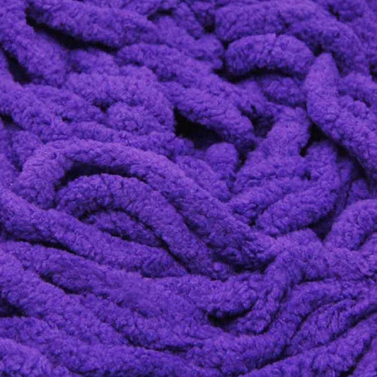 Porta Craft Chenille Blanket Yarn 12ply Purple