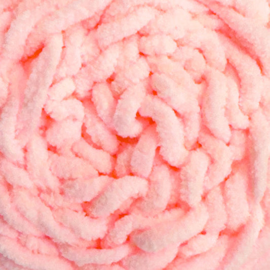 Chenille Blanket Yarn 100g 80m 12ply - Baby Pink