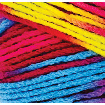 Buy Variegated Tutti Frutti 8ply acrylic yarn Australia 100g 189m bright fruity multicolour yarn for kids toys fun blankets and colourful amigurumi