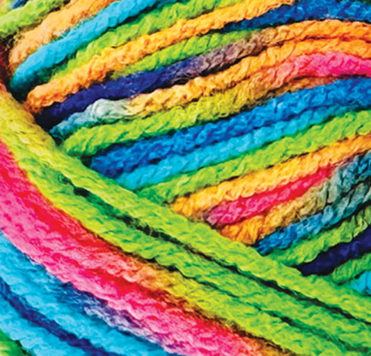Acrylic Yarn 100g 189m 8ply - Variegated Bobble