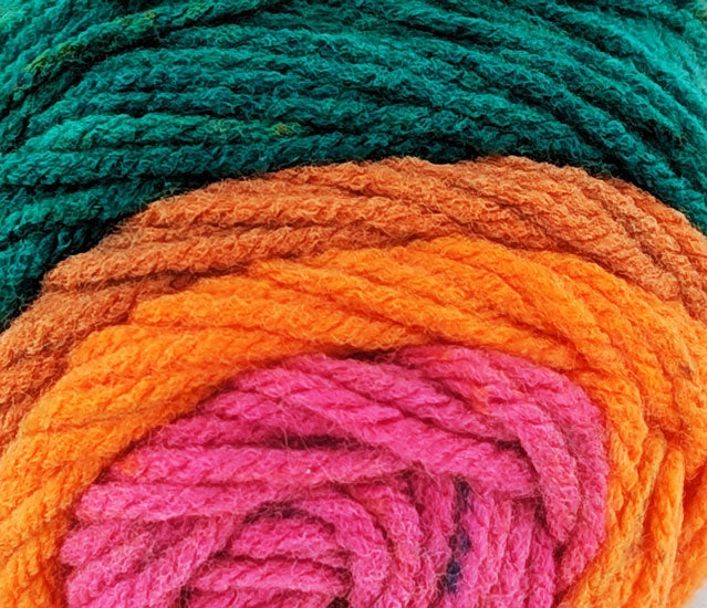Stripes Acrylic Yarn 100g 188m 8ply - Preppy