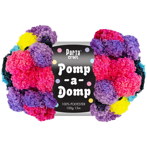 Pomp a Domp Yarn 100g 13m - Party