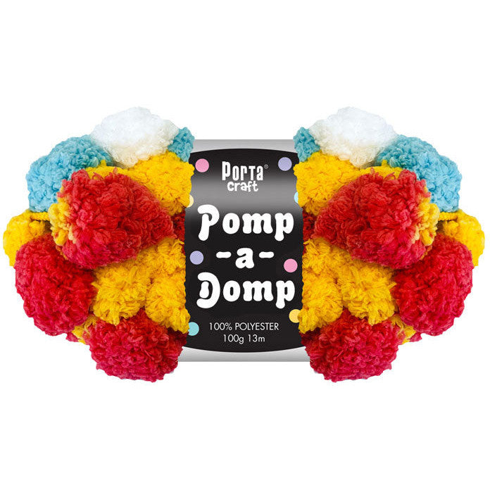 Pomp a Domp Yarn 100g 13m - Quirky
