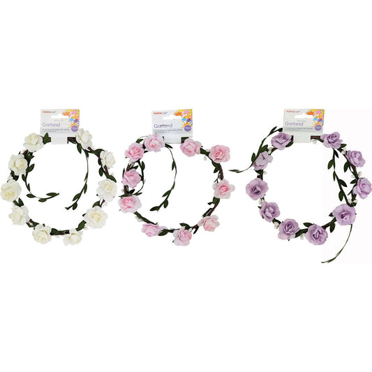 Garland 185mm Flower 3 Asst