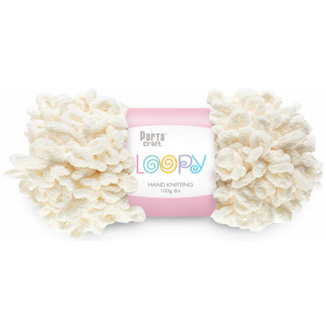 Loopy Yarn 100g 8m - Cream