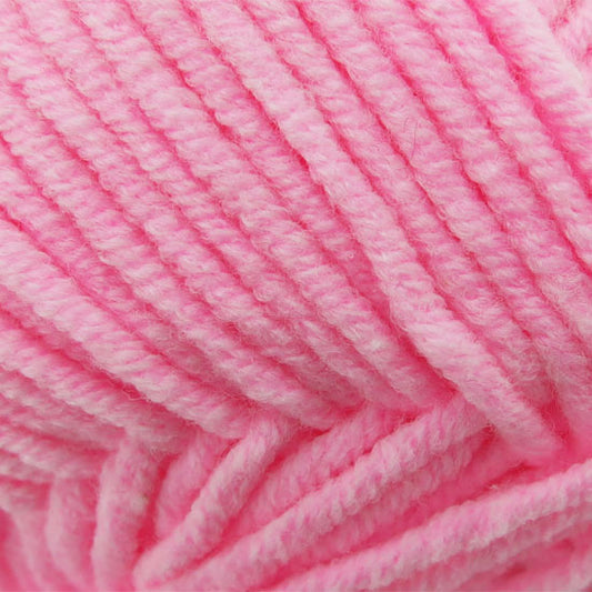 Luxe Cotton Blend Yarn 100g 220m 8ply - Princess Pink