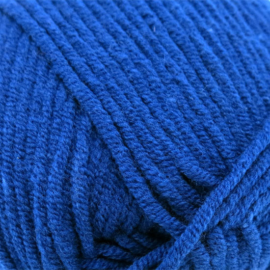 Luxe Cotton Blend Yarn 100g 220m 8ply - Navy