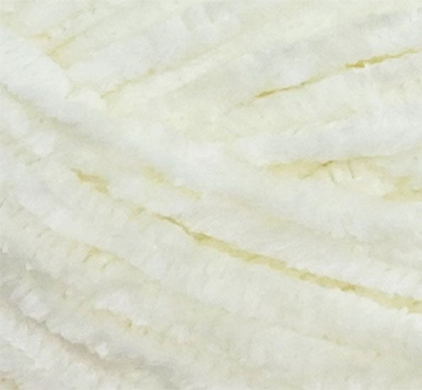 Velvetine Yarn 10ply 100g - White