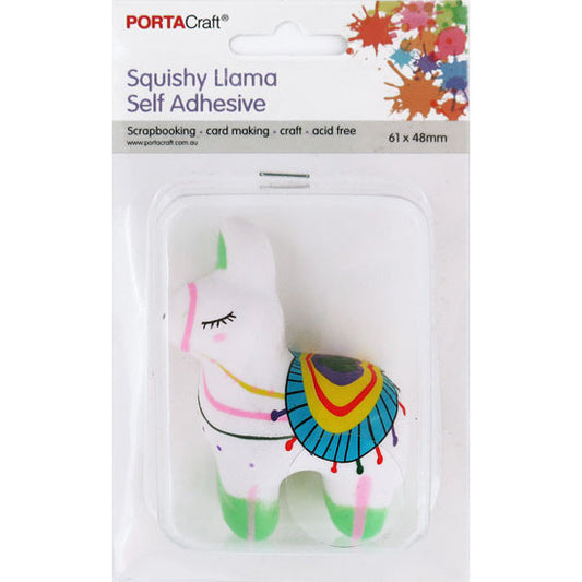 Squishy Llama Self-Adhesive 61x48mm
