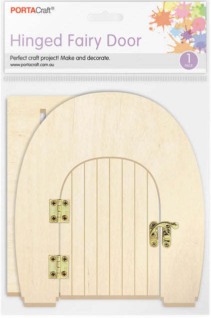 Opening Fairy Door Freestanding 16.5x18cm - Rounded
