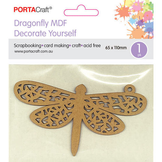 Laser Cut Dragonfly 65x110mm 1pk