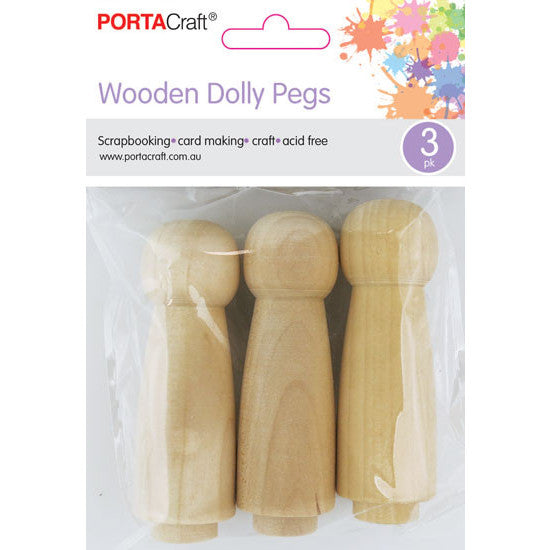 Decorate Yourself Dolls 77mm 3pk