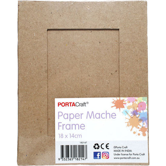 Paper Mache Frame 18x14cm