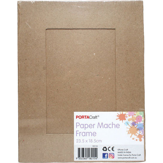 Paper Mache Frame 23.5x18.5cm