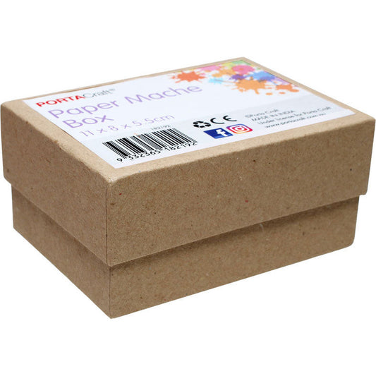 Paper Mache Box 11x8x5.5cm