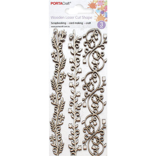 Laser Cut  CB Vines 164mm 3pk