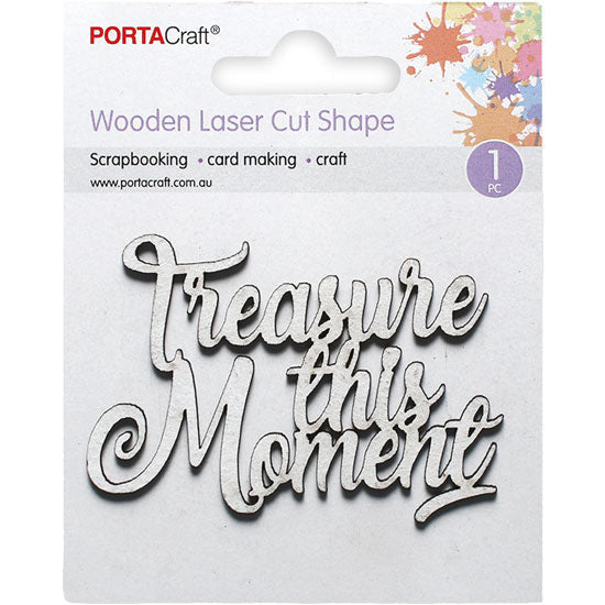 Laser Cut CB Treasure This Moment 81x55mm 1pk