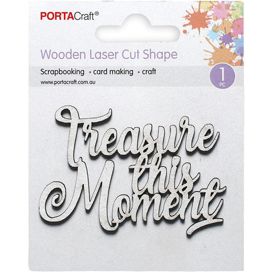 Laser Cut  CB Treasure This Moment 81x55mm 1pk