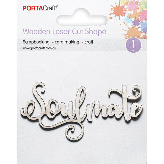 Laser Cut CB Soulmate 88x45mm 1pk