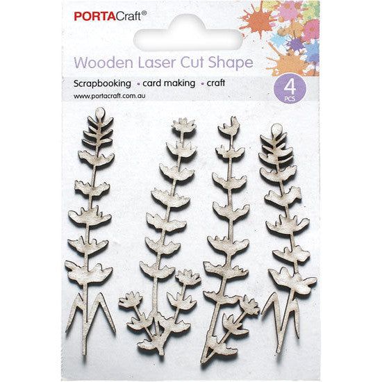 Laser Cut CB Tropical Fern 85mm 4pk