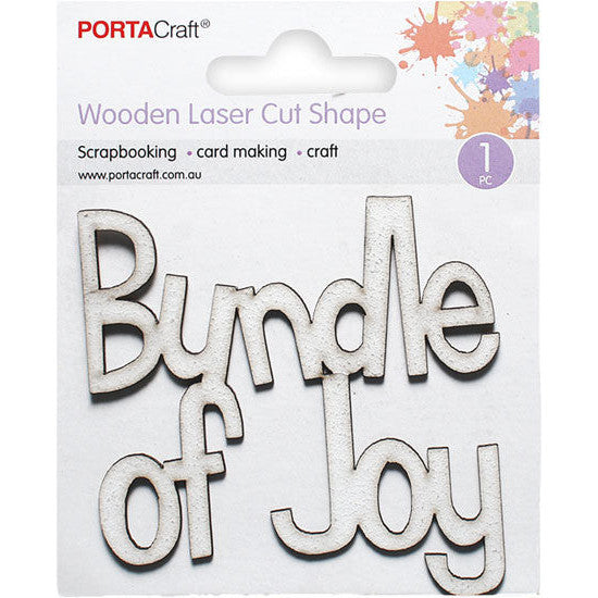 Laser Cut CB Bundle Of Joy 80x80mm 1pk