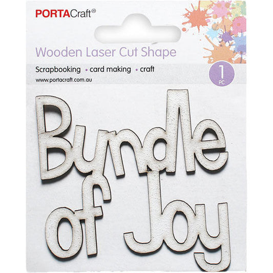 Laser Cut  CB Bundle Of Joy 80x80mm 1pk