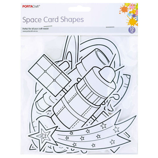 Printed Cardstock Space 12pk