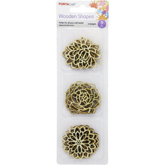 Laser Cut Decals 9pk 3 Designs Filigree Flowers