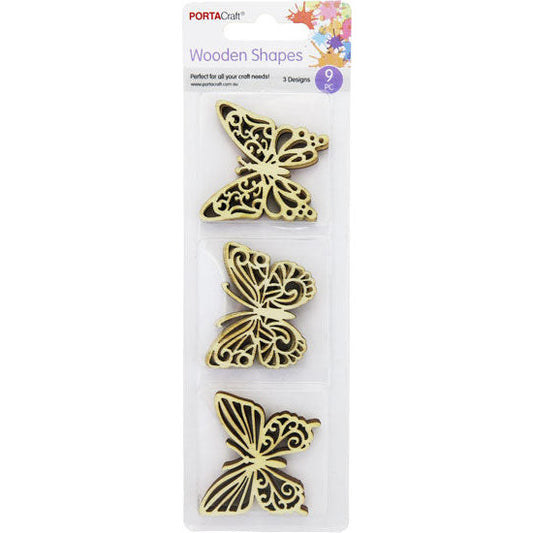 Laser Cut Decals 9pk 3 Designs Butterflies