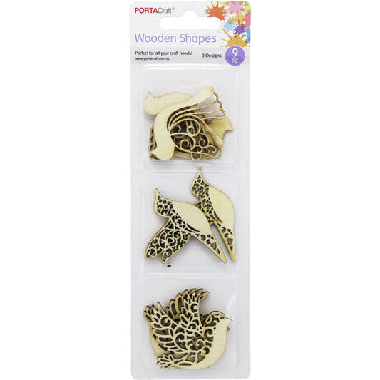 Laser Cut Decals 9pk 3 Designs Birds