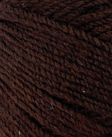 Knitting Yarn 100g 220m 8ply - Solid Espresso (NEW)