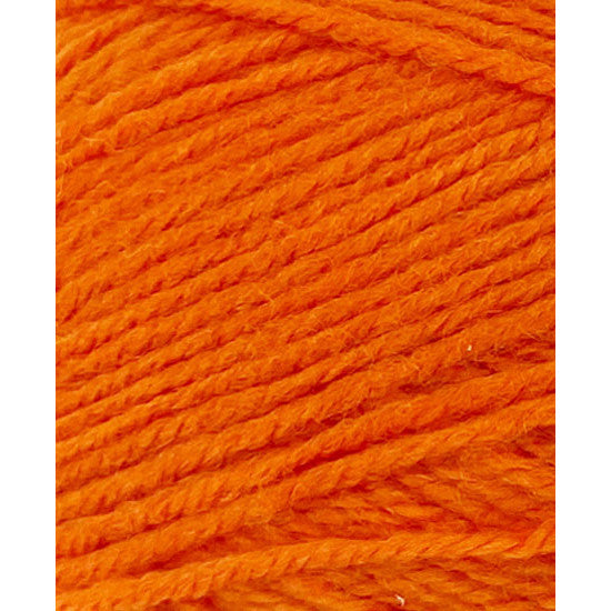 Porta Craft Knitting Yarn 100g 270m 8ply - Solid Colour Tangerine