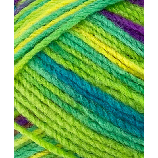 Knitting Yarn 100g 270m 8ply - Multi Gooseberry
