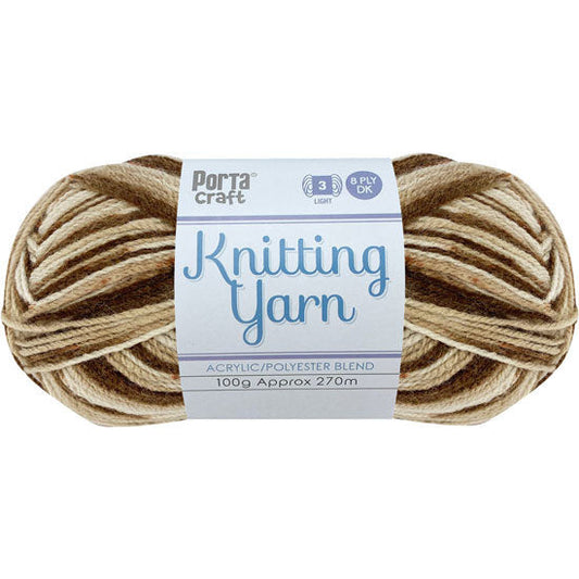 Knitting Yarn 100g 270m 8ply - Multi Bingo