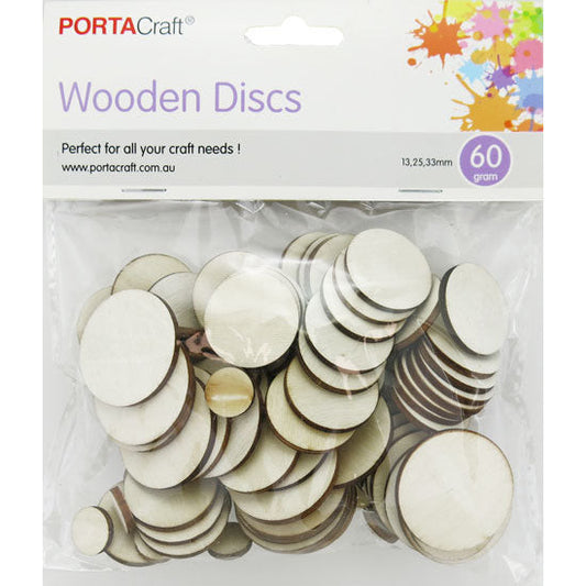 Laser Cut Discs 13,25,33mm 60g